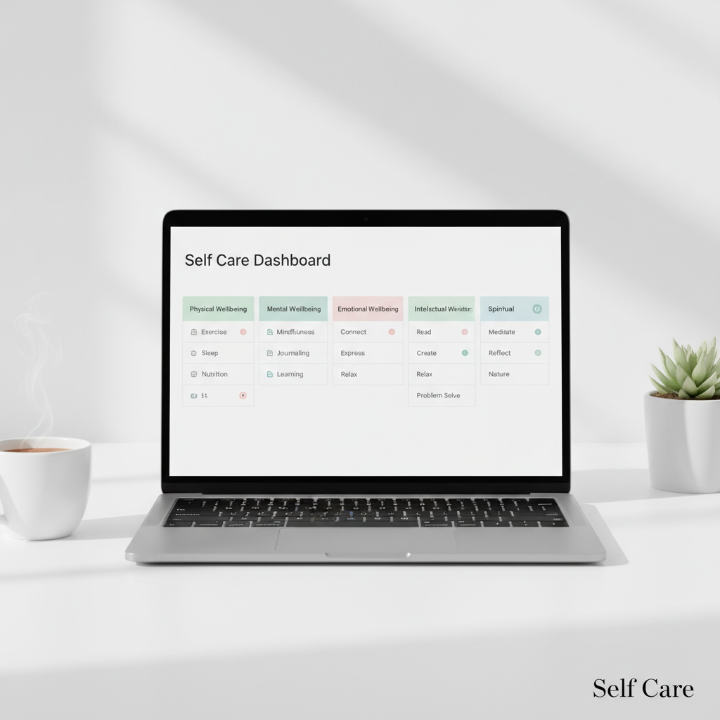 Self Care mockup