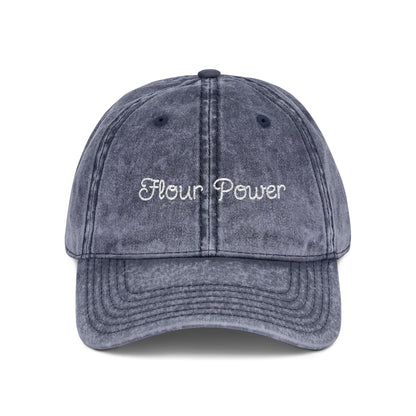 Flour Power Vintage Caps