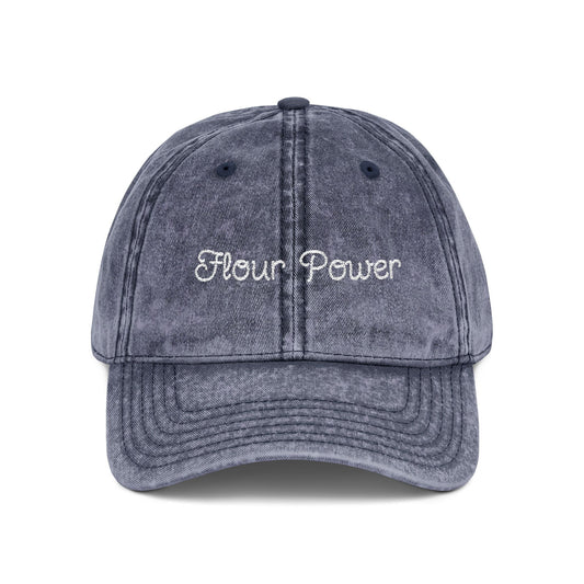 Flour Power Vintage Caps