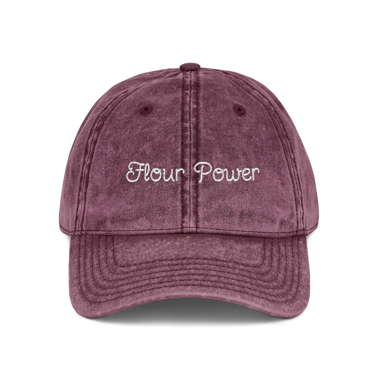 Flour Power Vintage Caps
