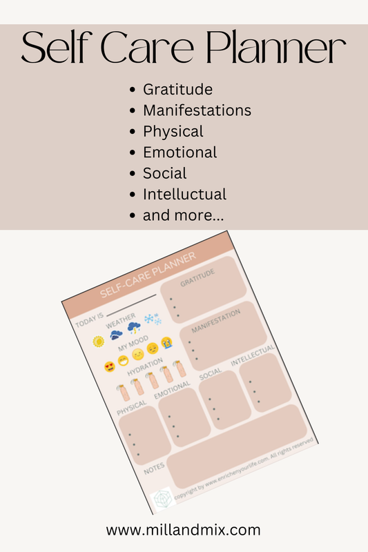 Self Care Printable