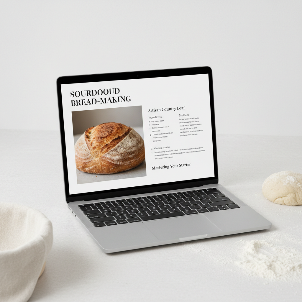 Sourdough Bread-Making mockup