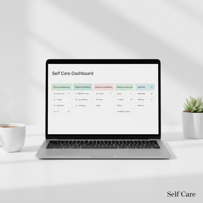 Self Care mockup