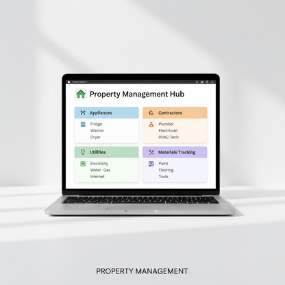 Property Management mockup