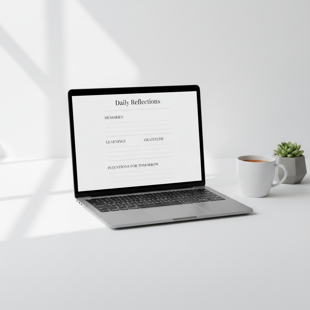 Daily Reflections mockup