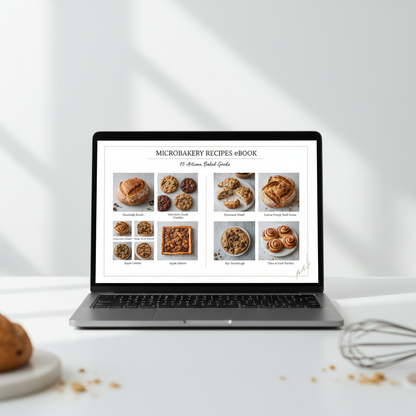 Microbakery Recipes eBook mockup