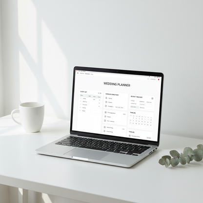 Wedding Planner mockup